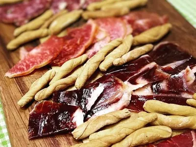 Hand-cut jamon iberico