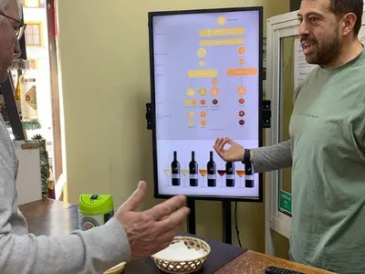 Spanish cheese and wine tasting